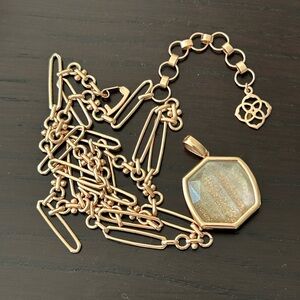 Rose Gold Pendant Necklace